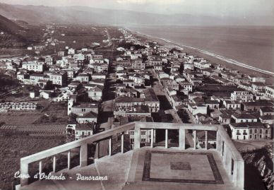 Capo d'Orlando - Panorama dell'epoca dal Monte della Madonna